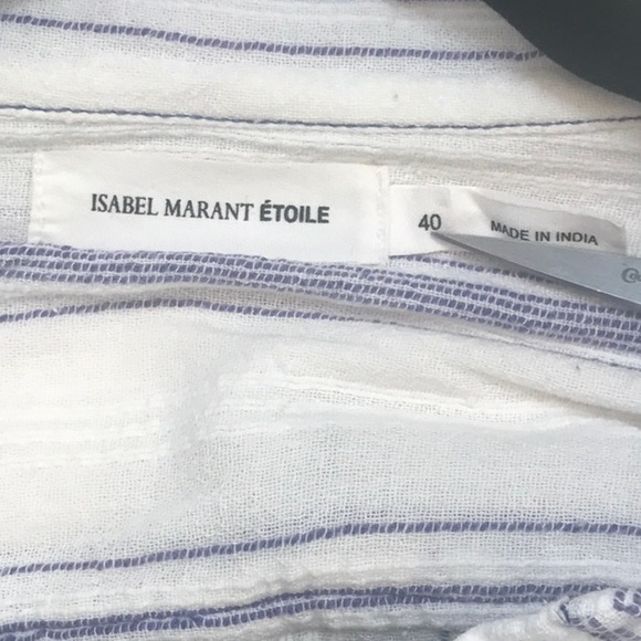 Isabel Marant Etoile cotton button up - Picture 2 of 5